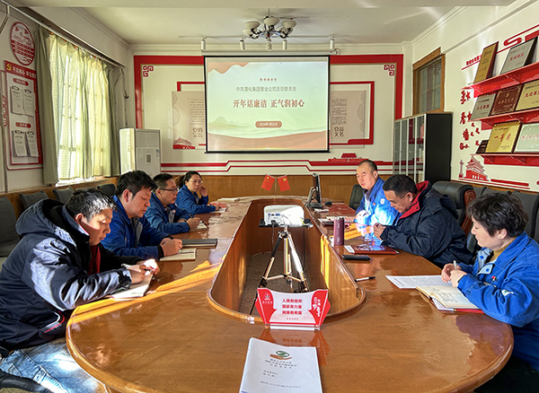 1月22日上午，塑業(yè)黨支部組織開展“開年話廉潔 正氣潤初心”主題黨日活動(dòng)   600.jpg